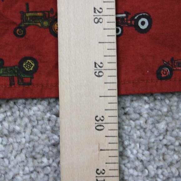 Duluth AOP Shirt Mens XL Orange BBQ Relaxed Fit Tractor All Over Print Untucked - Picture 13 of 14